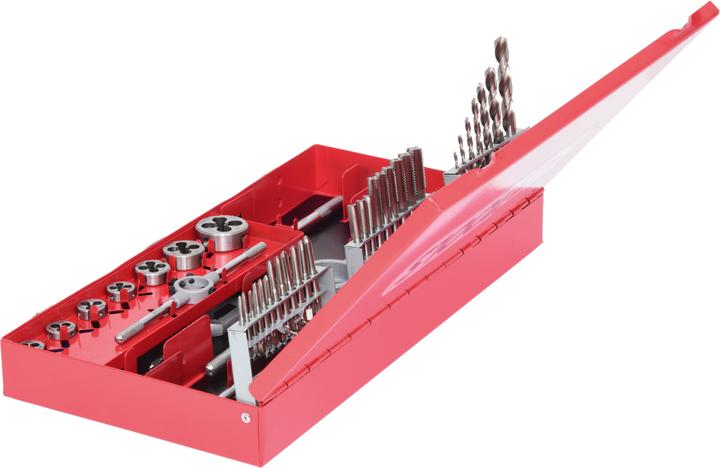 Image du produit KS Tools Jeu d'outils de taraudage HSS. 44 pcs. 331.0644