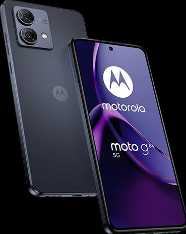 Image du produit Motorola Moto G84 (256 Go, Midnight Blue, 6.50", Double SIM hybride, 50 Mpx, 5G)
