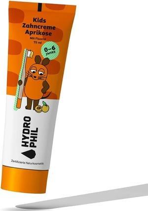 Produktbild Hydrophil Zahncreme für Kinder Aprikose mit Fluorid (75 ml)