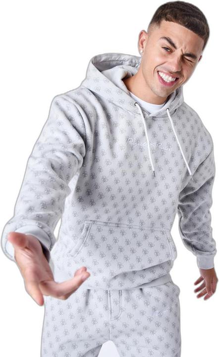 Project X Paris Monogramm-Kapuzen-Sweatshirt