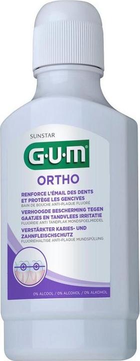 Produktbild GUM SUNSTAR Ortho Mundspülung (300 ml, Mundspülung)