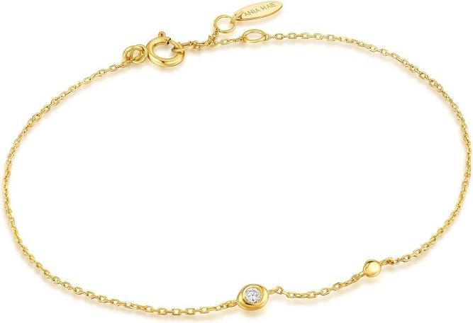 Produktbild Ania Haie BAU004-01YG Magma Wave Armband Damen Gold 14K (18.50 cm, Gelbgold 14K)