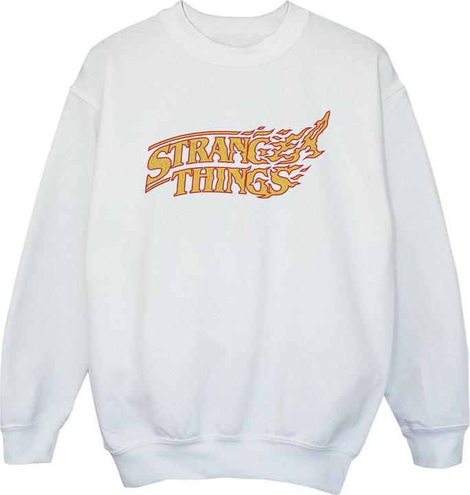 Immagine prodotto Netflix Stranger Things Logo Breaking Felpa Ragazze (152, 158)