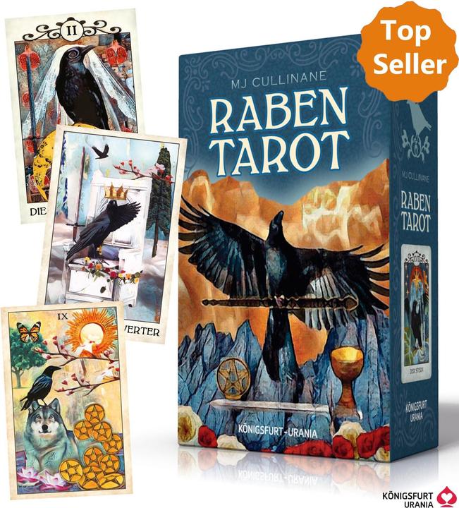Produktbild Raben Tarot (Deutsch, MJ Cullinane, 2019)
