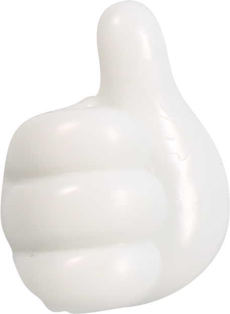 Produktbild PhoneLook Witzige Silikon Kabel Organizer Thumbs-Up für Ladekabel, Schlüssel u.m.
