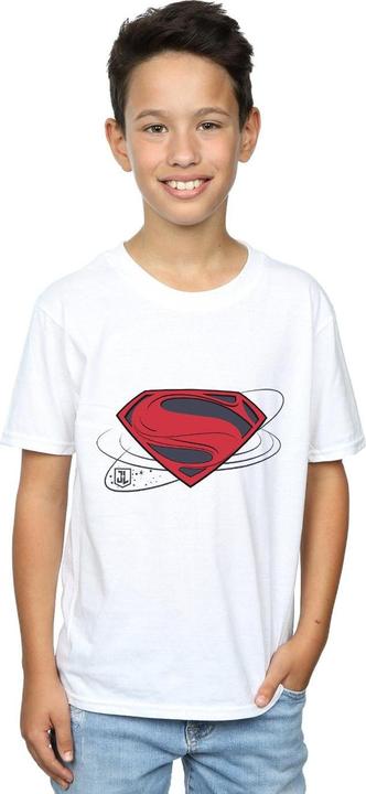 Immagine prodotto Justice League Movie Superman Logo Maglietta Ragazzi (128)