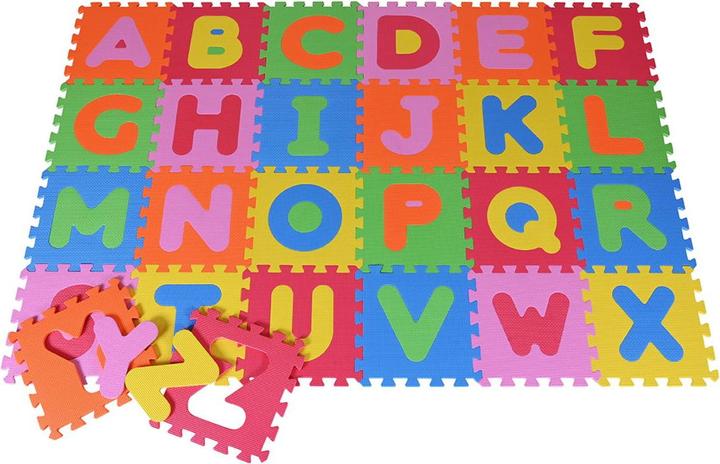 Immagine prodotto Knorrtoys Tappetino per puzzle - "Alfabeto"/26 pezzi/32 cm (160 x 160 cm)
