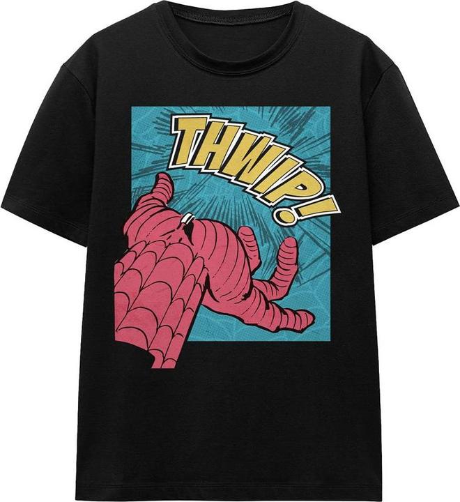 Actual product image Spiderman Unisex Adult Thwip T-Shirt (XXL)