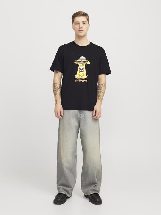 Actual product image Jack & Jones Joranatomy Skull Tee Ss Crew Neck Ln (XS)