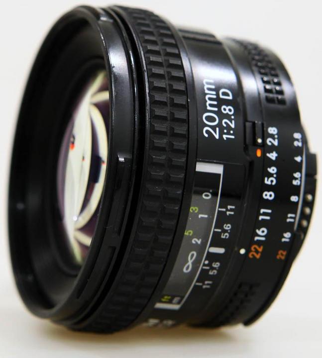 Image du produit Nikon Objectif 20mm, f/2.8D AF Nikkor - (UE) (Nikon F, Plein format)