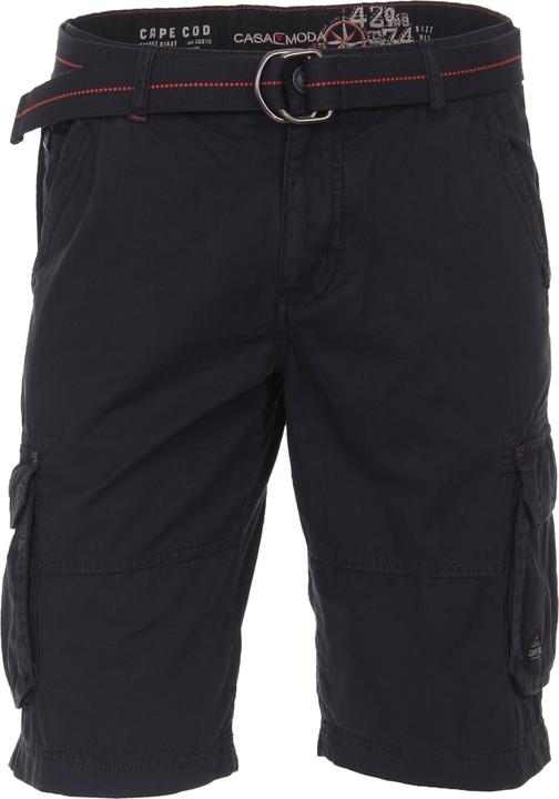 Produktbild Casa Moda Hose Cargo-Bermuda mit Gürtel und seitlichen Taschen (30)