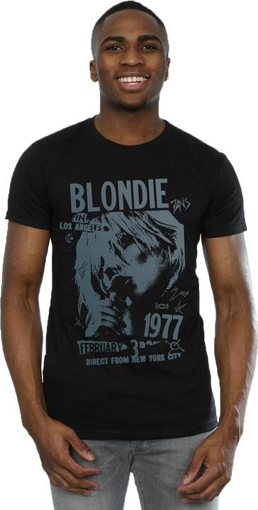 Immagine prodotto Blondie Tour 1977 Chest Maglietta Uomo (5XL)