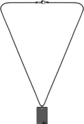 Lacoste Fashion Men Ìs Steel Necklace Stencil 2040189 (Edelstahl)