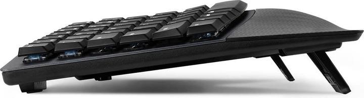 Actual product image Perixx PERIBOARD-535 DE RD, wired ergonomic mechanical keyboard (DE, Cable)