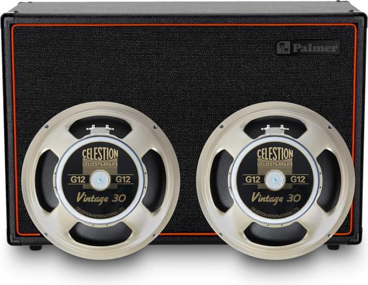 Palmer Audio CAB 212 X V30 - Enceinte guitare avec Celestion Vintage 30 2 x 12, Closed-Back (Guitare)