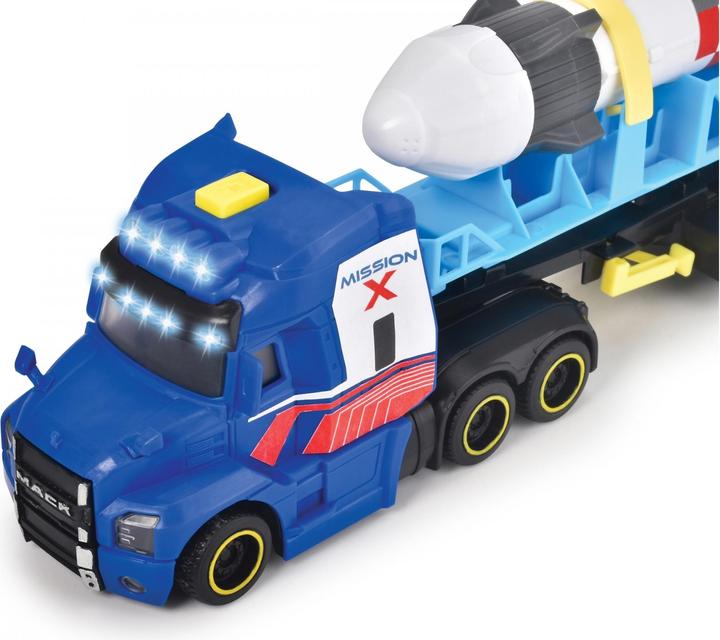 Actual product image Dickie Truck with rocket launch