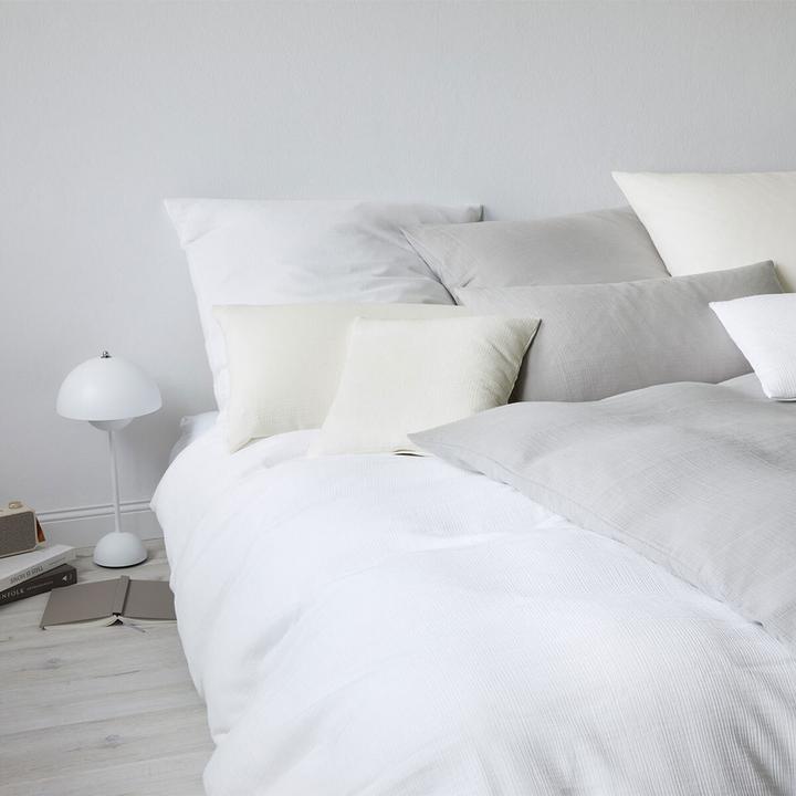 Actual product image Elegante Muslin Bed Linen Smooth (Bedding set, 135 x 200 cm)