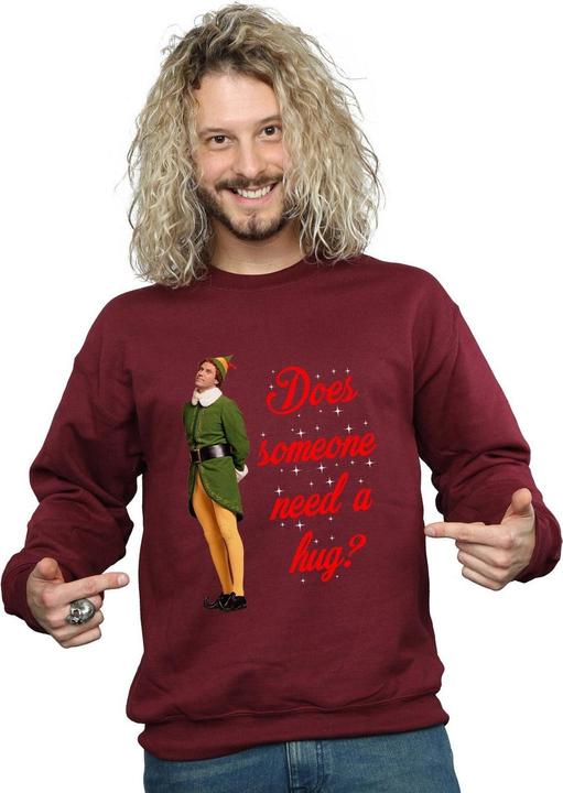 Actual product image Elf Mens Hug Buddy Sweatshirt (M)