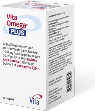Valori nutrizionali e ingredienti Vita PIÙ 30mg di coenzima Q10 (90 Pezzo/i, Pillole, 195 g)