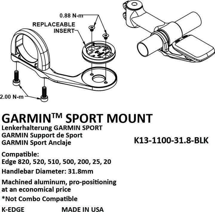 Immagine prodotto K-Edge Supporto sportivo per computer