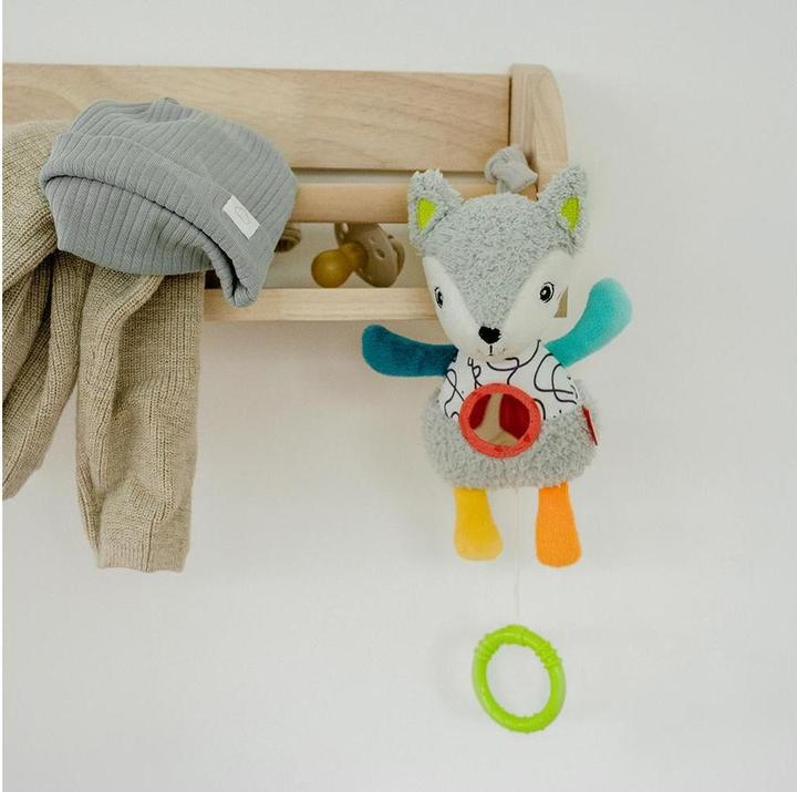 Image du produit Fehn Boîte à musique Mini DoBabyDoo renard, Matériau : tissu imprimé