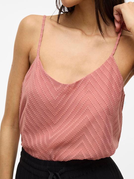Actual product image Vila Textured strap top (38)