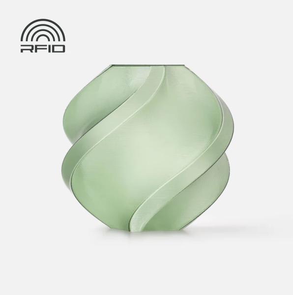 Actual product image Bambu Lab - PETG Translucent Refill - Olive - 1.75mm (PETG, 1.75 mm, Green)