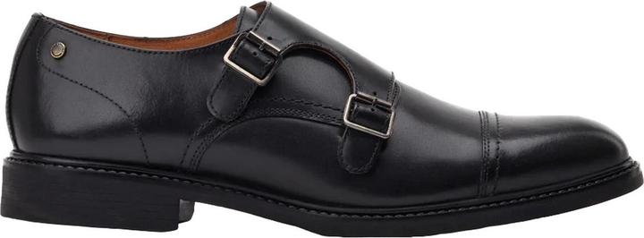 Actual product image Base London Mens Diablo Monk Leather Shoes (46)