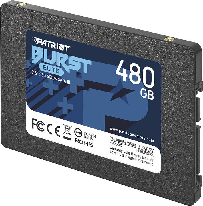 Produktbild Patriot Burst Elite Serial ATA III (480 GB, 2.5")