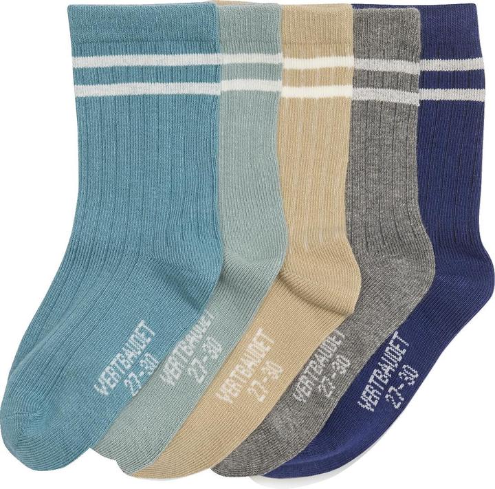 Vertbaudet 5er-Pack Jungen Socken BASICS Oeko-Tex