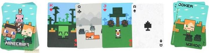 Image du produit Paladone Products Mojang Studios - Minecraft - Cartes à jouer avec boîte de rangement en métal animaux