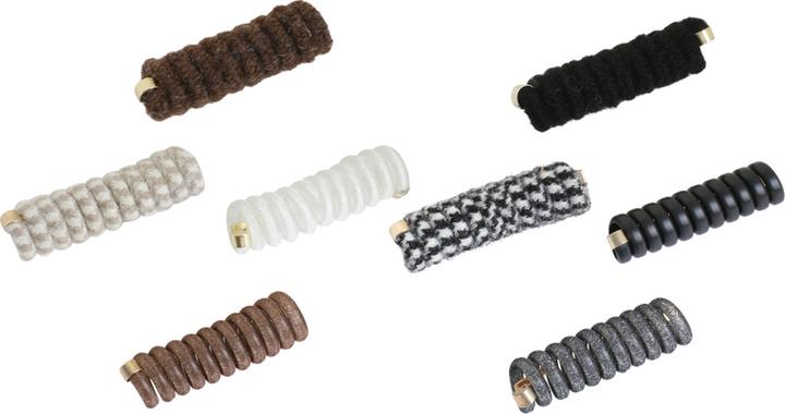 Image du produit Trisa Fashion Long Twister Marron 4 pcs. (Élastiques à cheveux)