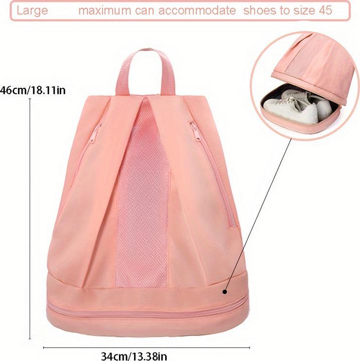 Produktbild Only-Bags.Store Schuhtasche, Outdoor-Sport Fitness Gym Bag, Wasserdicht Strand - Perfekte Reise Lagerung Rucksack