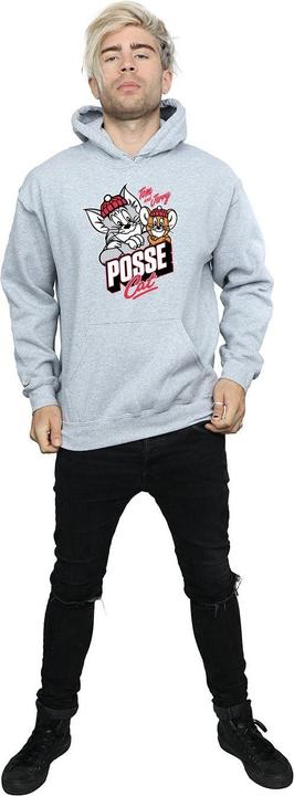 Actual product image Tom & Jerry Mens Posse Cat Hoodie (3XL)