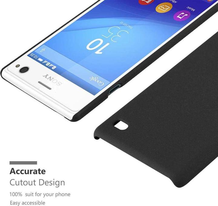 Actual product image Cadorabo Hard Cover Frosty Cover (Sony Xperia C4)