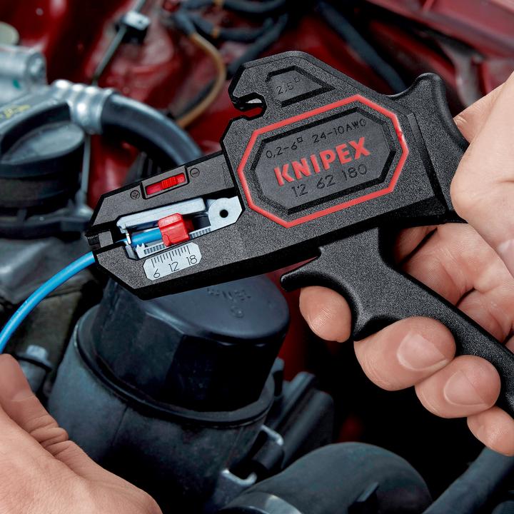 Productafbeelding Knipex Automatische draadstripper 12 62 180 SB (220 mm)