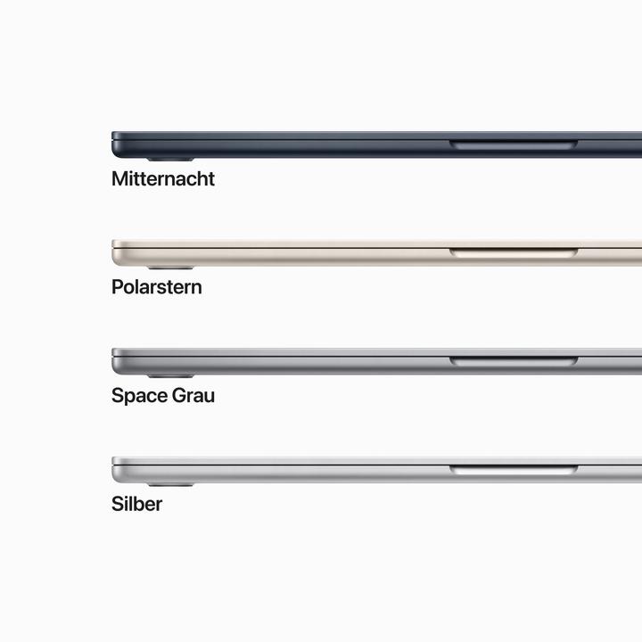 Actual product image Apple MacBook Air – 2023 (15", M2, 8 GB, 256 GB, DE)