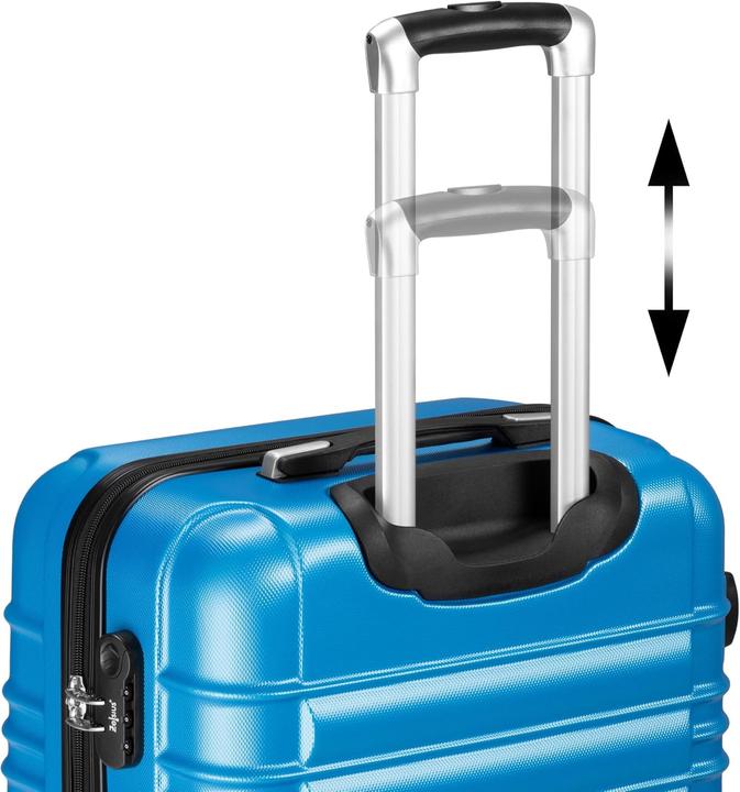 Produktbild Zelsius 4-tlg. Hartschalenkoffer Set (Handgepäck (bis 50l), M (50 - 90l), L (90 - 115l))