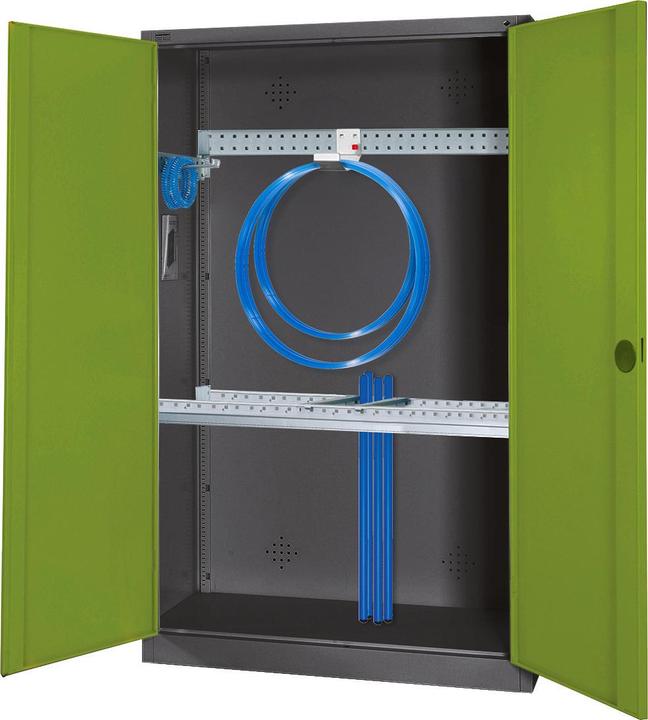 Actual product image C+P Modular sports equipment cabinet with basic equipment (HxWxD: 195x120x50 cm, with solid sheet metal