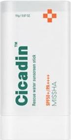 Produktbild Missha Sun protection in stick SPF50+ Cicadin (Rescue Water Sunscreen Stick) 19 g (Sonnenspray, SPF 50+)