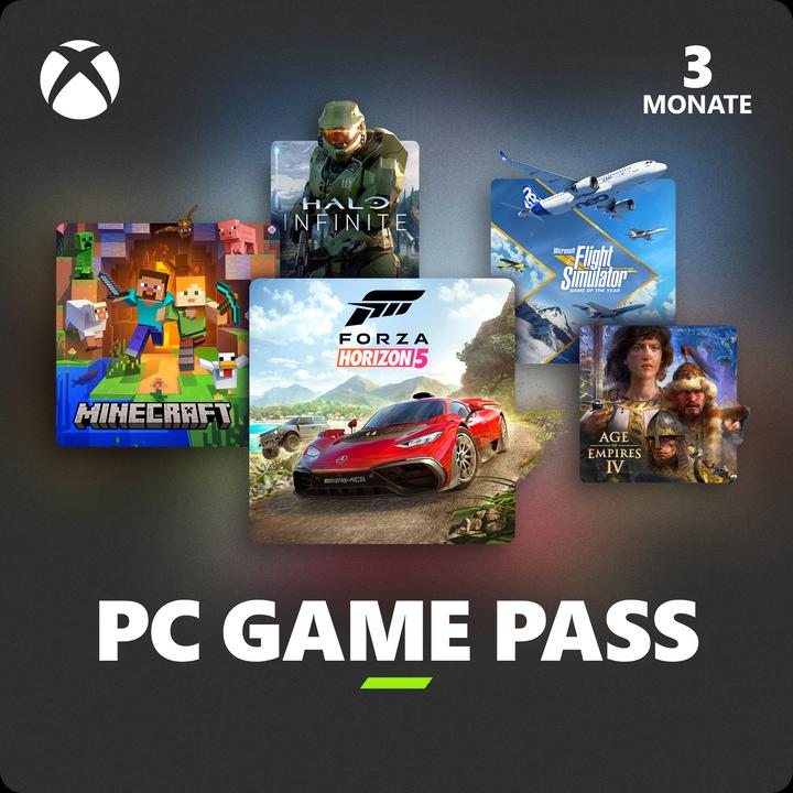Produktbild Microsoft PC Game Pass 3 Monate (3 Monate)