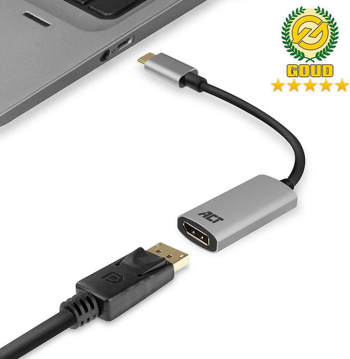 Produktbild AC7030 USB-C zu DisplayPort Buchse (DP, 15 cm)