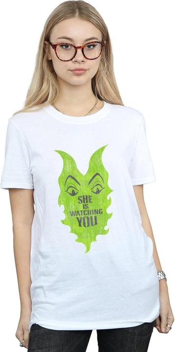 Image du produit Disney - T-shirt THE DESCENDANTS MALEFICENT SHE IS WATCHING - Femme (XL)