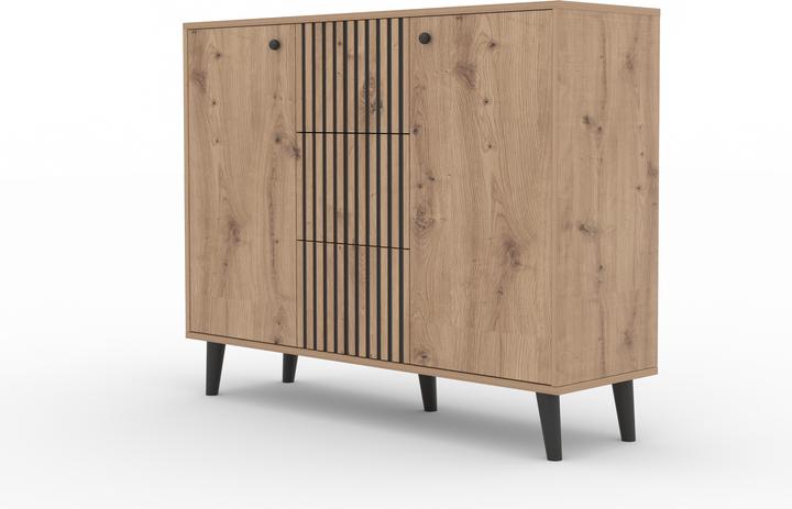 ADRK Furniture Chest of drawers IKA (120 x 35 x 93 cm)