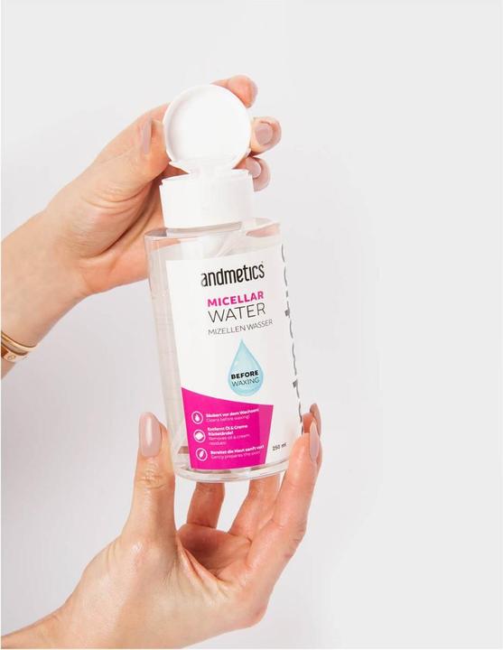 Image du produit Andmetics - Eau micellaire avant épilation