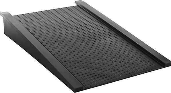 Actual product image Jonesco PE loading ramp for sump trays, LxWxH 810 x 1290 x 180 mm, max. load 500 kg.