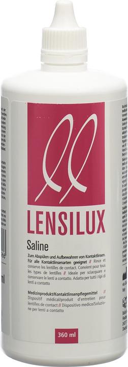 Lensilux Saline (Kochsalzlösung, 360 ml)