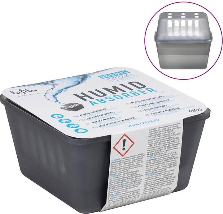 Image du produit VidaXL Déshumidificateur avec sachets de recharge 4 pcs. 450 g Humidité Absorbeur