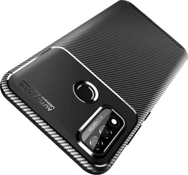 Actual product image MU Style Carbon Fiber TPU Softcase Series (Huawei P Smart (2020))