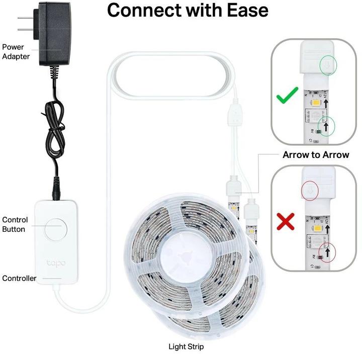 Actual product image TP-Link Tapo L930-10) (Multicoloured, 1000 cm, Indoor)